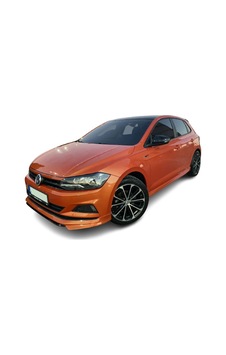 Volkswagen Polo Uyumlu 2018 - 2020 Aero Style Marşpiyel Seti Vakum Parlak Siyah Boyalıdır