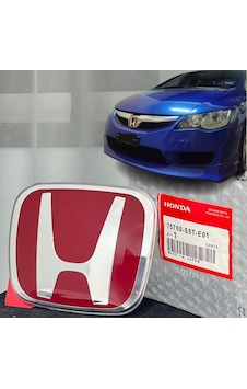 HONDA CİVİC 2006-2012 FD6 KIRMIZI H ÖN PANJUR LOGO-ABLEM HONDA CİVİC 2006-2012 FD6 KIRMIZI H ÖN PANJUR LOGO-ABLEM
