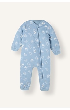 Defacto Desenli Fermuarlı Tulum Erkek Bebek I2363a526wnbe524 Mavi-be524 Defacto Desenli Fermuarlı Tulum Erkek Bebek I2363a526wnbe524 Mavi-be524