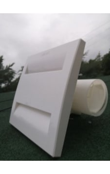 Aırluks Radyal 180M3 Sessiz Tavan Tipi Banyo Fanı Beyaz