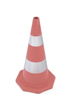 Çift Reflektifli Trafik Konisi 700mm Ecolıght Çift Reflektifli Trafik Konisi 700mm Ecolıght