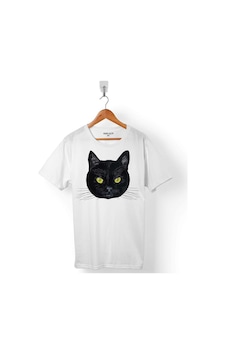Kara Kedi Silüet Tasarım Göz Black Cat Eye 3 Erkek Tişört 001 Kara Kedi Silüet Tasarım Göz Black Cat Eye 3 Erkek Tişört 001