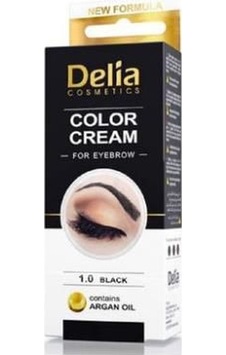 Delia Argan Yağlı Kaş Boyası 1.0 Siyah 15 Ml
