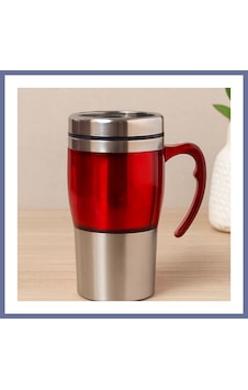 Dilaratrendhouse Termos Bardak 450ml Uzun, Krom & Renkli Dlra Dilaratrendhouse Termos Bardak 450ml Uzun, Krom & Renkli Dlra