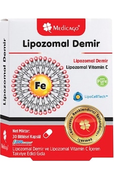 Medicago Liposomal Iron 30 Kapsül Medicago Liposomal Iron 30 Kapsül