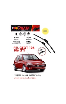 Peugeot 106 Vs 106 Gti Ön Muz Silecek Takımı 1996 Model Araca Özel Aparat Peugeot 106 Vs 106 Gti Ön Muz Silecek Takımı 1996 Model Araca Özel Aparat