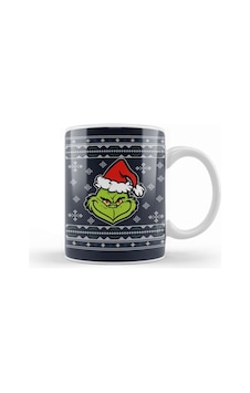 Dr Seuss The Grinch Christmas Knit Pattern Kupa Bardak Porselen Karışık Dr Seuss The Grinch Christmas Knit Pattern Kupa Bardak Porselen Karışık