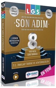 Yanıt 8.Sınıf İnkılap Tarihi Son Adım Serisi Soru Bankası