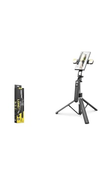 Tripod Ve Selfie Çubuğu Bluetooth Kontrollü 180cm Nodar Nd1030 Çok Renkli Tripod Ve Selfie Çubuğu Bluetooth Kontrollü 180cm Nodar Nd1030 Çok Renkli