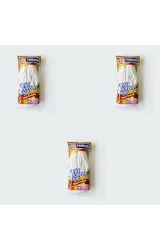 Temsan Gold Cotton Pamuklu Püskül Yedek Havlu Mop / Islak Mop / Paspas Ucu Başlığı - 3 Adet Temsan Gold Cotton Pamuklu Püskül Yedek Havlu Mop / Islak Mop / Paspas Ucu Başlığı - 3 Adet