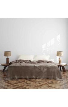 Majoli Optimus Yatak Örtüsü Ve Pike Çift Kişilik Kutulu 240x260 Mink Majoli Optimus Yatak Örtüsü Ve Pike Çift Kişilik Kutulu 240x260 Mink