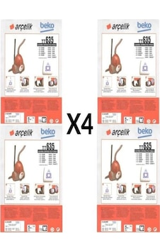 Eticaret Arena 4 Paket 20 Adet Beko Uyumlu Bks 1260 Ey Süpürge Modeli Toz Torbası Tt635 Eticaret Arena 4 Paket 20 Adet Beko Uyumlu Bks 1260 Ey Süpürge Modeli Toz Torbası Tt635