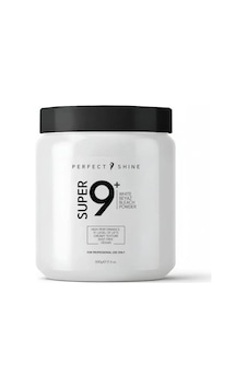 Perfect Shine Super 9+ Platin Sarısı Ve Röfle İçin Profesyonel Ultra Güçlü Profesyonel Beyaz Toz Açıcı 500gr