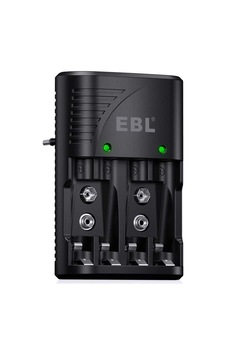 Ebl Nı-mh Aa/aaa Ve 9v Piller İçin Hızlı Şarj Cihazı - 4 Yönlü Led Ekranlı Şarj Cihazı 6802 Sku: Zeus8690010053985