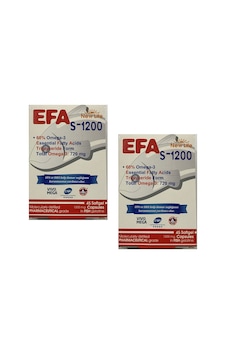 Newlife Efa S-1200 Omega 3 45 Kapsül 2 Adet . Newlife Efa S-1200 Omega 3 45 Kapsül 2 Adet .