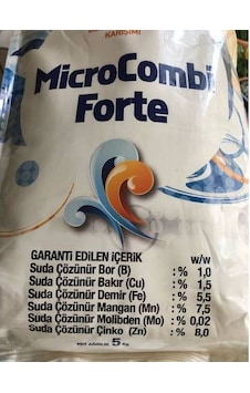 Micro Combi Forte Iz Element Yaprak Ve DaMLa Sulama Gübresi 5KG Micro Combi Forte Iz Element Yaprak Ve DaMLa Sulama Gübresi 5KG
