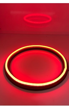 16 Cm Neon Kırmızı Midrange Kasnağı 16 Cm Neon Kırmızı Midrange Kasnağı