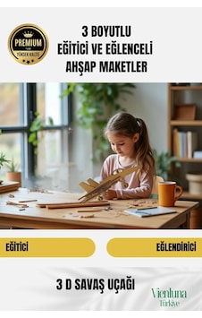 Yeni Sezon Eğitici Öğretici 3 Boyut Ahşap Puzzle Zeka Geliştirici Boyanabilir Oyun Maket Savaş Uçağı Yeni Sezon Eğitici Öğretici 3 Boyut Ahşap Puzzle Zeka Geliştirici Boyanabilir Oyun Maket Savaş Uçağı