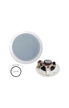 Nwork C-5t Alçıpan Tavan Hoparlör 13cm 10 Watt Trafolu Beyaz