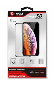 Apple iPhone Uyumlu 11 Pro Max Soft Edge Parmak İzi Bırakmayan Gerçek Temperli Cam
