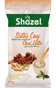 Shazel Sütlü Çay Chai Latte Baharat Aromalı 100 Gr Shazel Sütlü Çay Chai Latte Baharat Aromalı 100 Gr
