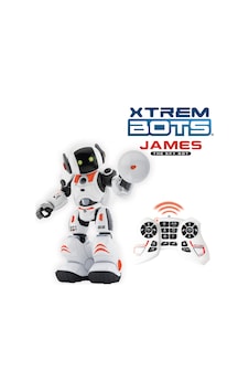Xtrem Bots Yürüyebilen Kumandalı Sesli Robot James Spybot