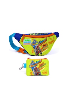 Coral High Sarı Mavi Motorsiklet Bel Çantası Ve Bozuk Para Çantası Seti - Erkek Çocuk Çok Renkli Coral High Sarı Mavi Motorsiklet Bel Çantası Ve Bozuk Para Çantası Seti - Erkek Çocuk Çok Renkli
