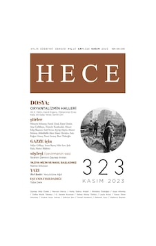 Hece 323.sayı Kasım 2023 Hece 323.sayı Kasım 2023