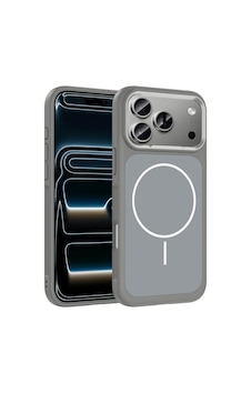 Apple Uyumlu iPhone 17 Pro Max Kılıf M-safe Şarj Özellikli Metal Kamera Çerçeveli Zore Sanremo Silikon Kapa Apple Uyumlu iPhone 17 Pro Max Kılıf M-safe Şarj Özellikli Metal Kamera Çerçeveli Zore Sanremo Silikon Kapa
