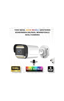 Gece Renkli Sesli FullHD 5Mp Lensli 12 Warm Ledli Güvenlik Kamerası 312WS Gece Renkli Sesli FullHD 5Mp Lensli 12 Warm Ledli Güvenlik Kamerası 312WS