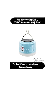 Kamplambası Güneş Enerjili Solar Kamp Lambası Usb Şarjlı Powerbank Özellikli Askılı Çadır Feneri Le Çok Renkli Kamplambası Güneş Enerjili Solar Kamp Lambası Usb Şarjlı Powerbank Özellikli Askılı Çadır Feneri Le Çok Renkli