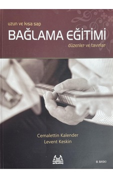 Temel Bağlama Eğitimi Cemalettin Kalender - Levent Keskin-8.Baskı