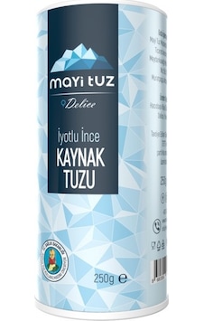 Mayi Tuz İyotlu İnce Kaynak Tuzu 250 G Mayi Tuz İyotlu İnce Kaynak Tuzu 250 G