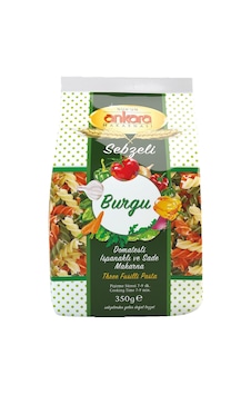 Nuh'un Ankara Makarnası Sebzeli Burgu Makarna 350 G Nuh'un Ankara Makarnası Sebzeli Burgu Makarna 350 G