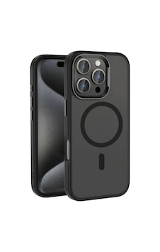 Apple Uyumlu iPhone 16 Pro Kılıf M-safe Şarj Özellikli Parlak Kamera Çerçeveli Zore Kost Kapak Çok Renkli