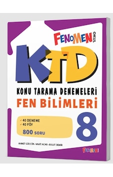 Fenomen Okul 2025 8. Sınıf Lgs Fen Bilimleri Konu Tarama Denemeleri Fenomen Okul 2025 8. Sınıf Lgs Fen Bilimleri Konu Tarama Denemeleri
