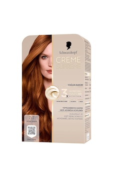 Creme Supreme Saç Boyası 7-7 Sıcak Bakır Creme Supreme Saç Boyası 7-7 Sıcak Bakır