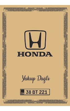 Paspas Kağıdı Honda Logo Ve Kişiye Özel Baskı 100 Ad. 35x50 Cm Paspas Kağıdı Honda Logo Ve Kişiye Özel Baskı 100 Ad. 35x50 Cm