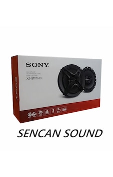 Sony Xs-gtf1639 270 Watt 16 Cm Yuvarlak Oto Hoparlör - Sony - Sencan Sound
