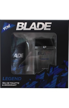 Blade Legend Erkek Parfüm EDT 100 ML + Blade Legend Erkek Sprey Deodorant 150 ML Blade Legend Erkek Parfüm EDT 100 ML + Blade Legend Erkek Sprey Deodorant 150 ML