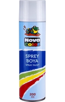 Nova Color Sprey Boya 200 ML Beyaz Nova Color Sprey Boya 200 ML Beyaz