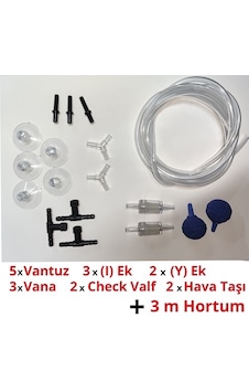 Akvaryum Hava Motoru Seti -1