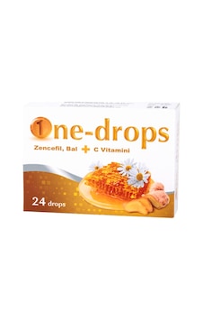 One-Drops Pastil Zencefil Bal + C Vitamini
