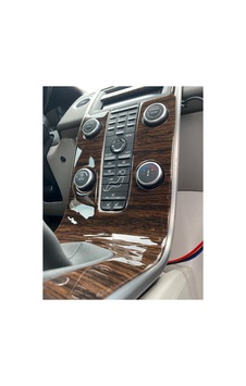 Volvo S40 Uyumlu Koyu Meşe Konsol Kaplama Volvo S40 Uyumlu Koyu Meşe Konsol Kaplama