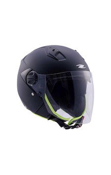 Zeus ZS-213 Açık Motosikler Kaskı Mat Siyah