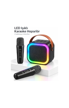 Led Işıklı Bluetooth Karaoke Hoparlör Seti - Bayi Depom Led Işıklı Bluetooth Karaoke Hoparlör Seti - Bayi Depom