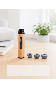 Astraltech Ahşap Görünümlü Mini Küllük 3 Uçlu Kompakt Tasarım Astraltech Ahşap Görünümlü Mini Küllük 3 Uçlu Kompakt Tasarım