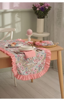 Karaca Home Alice Dertsiz Runner 45x150 Cm Pembe Pembe