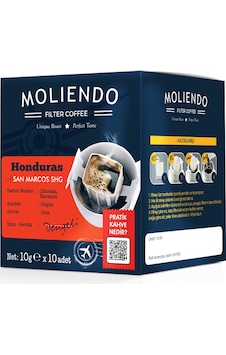 Moliendo Honduras San Marcos Shg Pratik Filtre Kahve 10 x 10 G Moliendo Honduras San Marcos Shg Pratik Filtre Kahve 10 x 10 G