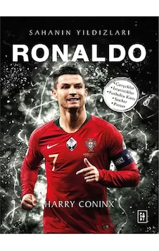 Ronaldo - Sahanın Yıldızları Sticker Büyük Poster Futbolcu Kartı Hediye Ronaldo - Sahanın Yıldızları Sticker Büyük Poster Futbolcu Kartı Hediye